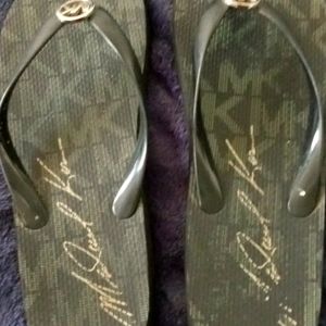 1 Pr MICHAEL KORS Flip Flop Summer Beach Sandals